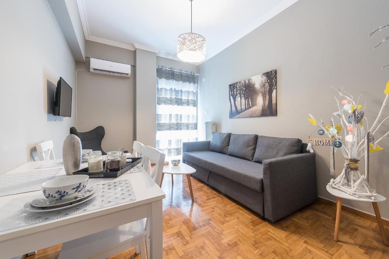 Modern City Apartment By Cloudkeys Athén Kültér fotó